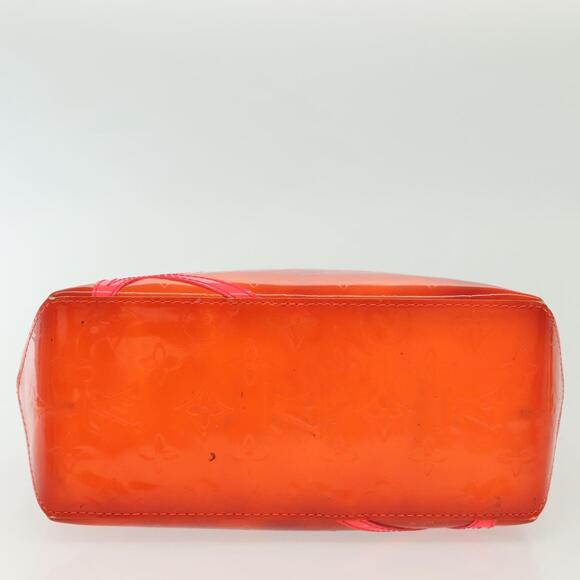 LOUIS VUITTON Monogram Vernis Fluo Reade PM Bag Pink Orange M91903 - Picture 5 of 16